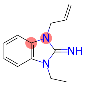 2H-Benzimidazol-2-imine,1-ethyl-1,3-dihydro-3-(2-propenyl)-(9CI)