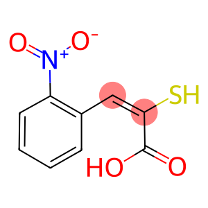 3-{2-nitrophenyl}-2-sulfanylacrylic acid