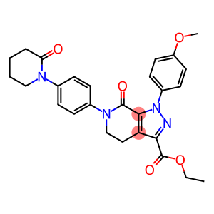 Ethyl 1-(4-methoxyphenyl)-7-oxo-6-(4-(2-oxopiperidin-1-yl)phenyl)-4,5,6,7-tetrahydro-1H-pyrazo