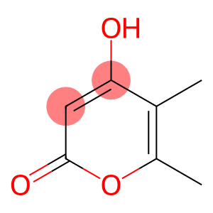 4-羟基-5,6-二甲基吡喃-2-酮