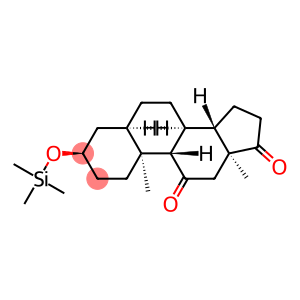 Androstane-11,17-dione, 3-[(trimethylsilyl)oxy]-, (3α,5β)- (9CI)