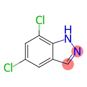 1H-Indazole, 5,7-dichloro-