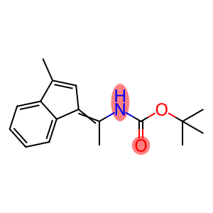 N-[1-(3-Methyl-1H-inden-1-ylidene)ethyl]carbamic acid tert-butyl ester
