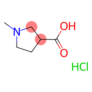 1-Methyl-3-pyrrolidinecarboxylic acid  HCl