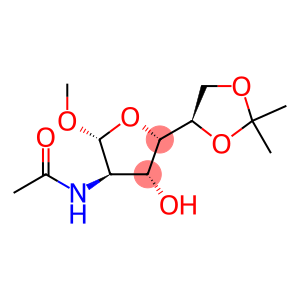 .beta.-D-Glucofuranoside, methyl 2-(acetylamino)-2-deoxy-5,6-O-(1-methylethylidene)-