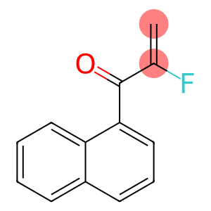 2-Propen-1-one, 2-fluoro-1-(1-naphthalenyl)- (9CI)