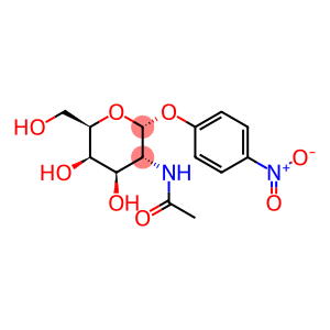 4-Nitrophenyl 2-acetamido-2-deoxy-α-D-galactopyranose