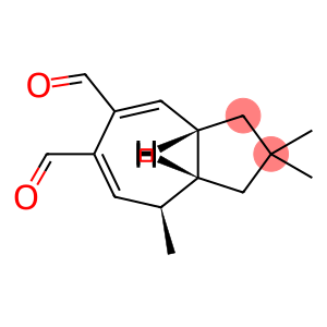 (3aR,8aS)-2,2,8-trimethyl-3,3a,6,8a-tetrahydro-1H-azulene-5,6-dicarbal dehyde