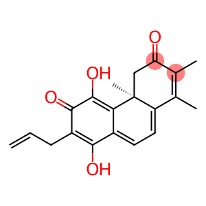(S)-4,4a-Dihydro-5,8-dihydroxy-1,2,4a-trimethyl-7-(2-propenyl)-3,6-phenanthrenedione