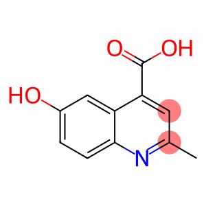 4-Quinolinecarboxylic acid, 6-hydroxy-2-methyl-