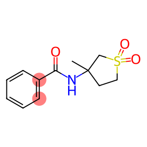 Benzamide, N-(tetrahydro-3-methyl-1,1-dioxido-3-thienyl)- (9CI)
