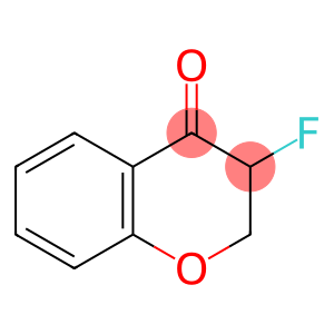 4H-1-Benzopyran-4-one,  3-fluoro-2,3-dihydro-