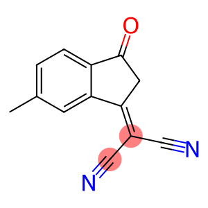 Propanedinitrile, 2-(2,3-dihydro-6-methyl-3-oxo-1H-inden-1-ylidene)-