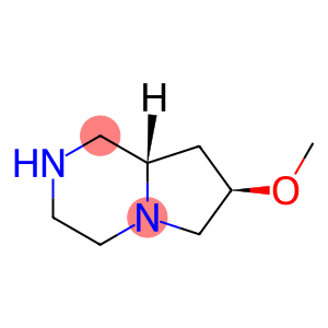 Pyrrolo[1,2-a]pyrazine, octahydro-7-methoxy-, (7R,8aS)-