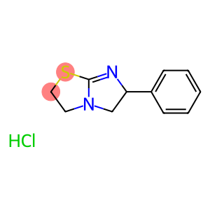 1-b)thiazole,2,3,5,6-tetrahydro-6-phenyl-,monohydrochloride,(+-)-imidazo(