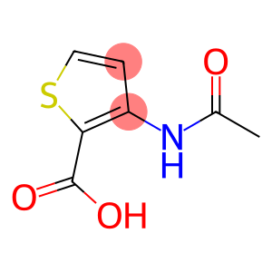 2-Thiophenecarboxylic acid, 3-(acetylamino)-