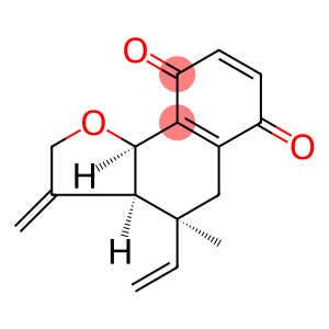 Naphtho[1,2-b]furan-6,9-dione, 4-ethenyl-2,3,3a,4,5,9b-hexahydro-4-methyl-3-methylene-, (3aR,4R,9bS)-rel-(+)-