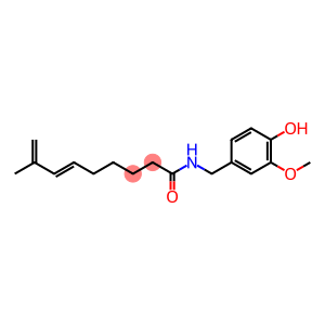 (6E)-N-[(4-hydroxy-3-methoxyphenyl)methyl]-8-methylnona-6,8-dienamide
