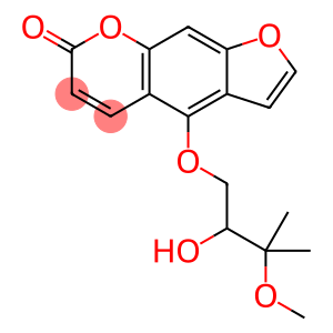 4-(2-Hydroxy-3-methoxy-3-methylbutoxy)-7H-furo[3,2-g][1]benzopyran-7-one