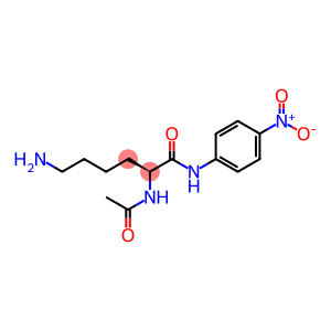 Hexanamide, 2-(acetylamino)-6-amino-N-(4-nitrophenyl)-, (2S)-