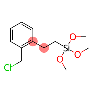 1-Trimethoxysilyl-2-(p,m-chloromethyl)phenylethane