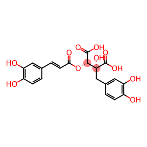 (2R,3S)-2-[(3,4-Dihydroxyphenyl)methyl]-3-[[(E)-3-(3,4-dihydroxyphenyl)-1-oxo-2-propenyl]oxy]-2-hydroxybutanedioic acid
