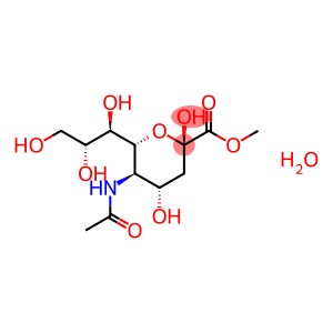 5-acetamido-2,4-dihydroxy-6-(1,2,3-trihydroxypropyl)-2-oxanecarboxylic acid methyl ester