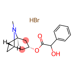 alpha-hydroxybenzeneacetic acid 8-methyl-8-azabicyclo[3.2.1]oct-3-yl ester hydrobromide