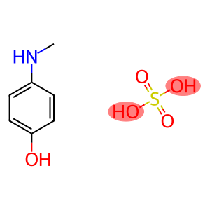 Phenol, p-(methylamino)-, sulfate (1:1) (salt)