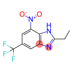 1H-Benzimidazole, 2-ethyl-7-nitro-5-(trifluoromethyl)-