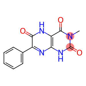 2,4,6(3H)-Pteridinetrione,  1,5-dihydro-3-methyl-7-phenyl-  (9CI)