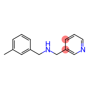 N-[(3-methylphenyl)methyl]-1-pyridin-3-ylmethanamine
