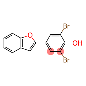 4-(2-Benzofuranyl)-2,6-dibromo-phenol