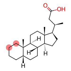 24-Nor-5β-cholan-23-oic acid