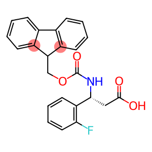FMOC-(R)-3-AMINO-3-(2-FLUORO-PHENYL)-PROPANOIC ACID