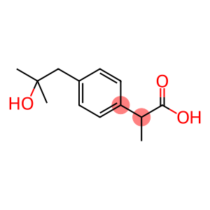 2-[p-(2-Hydroxyisobutyl)phenyl]propionic acid
