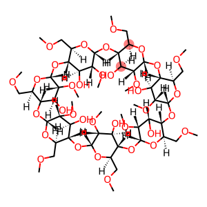Dimethyl-beta-cyclodextrin, methylated beta-cyclodextrins
