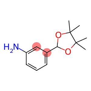 Benzenamine, 3-(4,4,5,5-tetramethyl-1,3-dioxolan-2-yl)-
