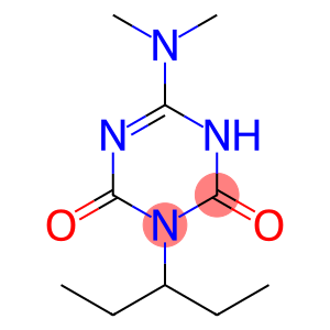1,3,5-Triazine-2,4(1H,3H)-dione, 6-(dimethylamino)-3-(1-ethylpropyl)-
