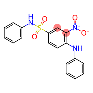 3-nitro-N-phenyl-4-(phenylamino)benzenesulfonamide