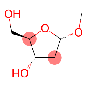 Methyl-2-deoxy-alpha-D-ribofur