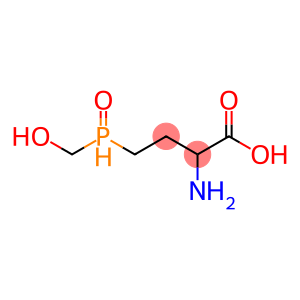 2-amino-4-[hydroxy(methyl)phosphoryl]butanoic acid