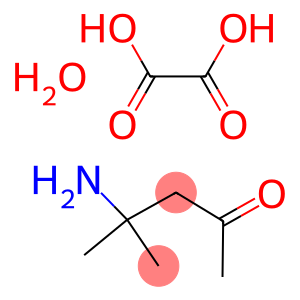 4-amino-4-methylpentan-2-one ethanedioate hydrate