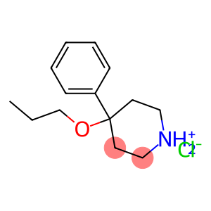 4-phenyl-4-propoxypiperidinium chloride