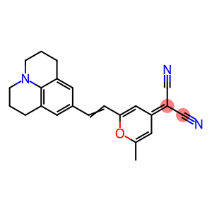 4-(Dicyanomethylene)-2-methyl-6-julolidyl-9-enyl-4H-pyran