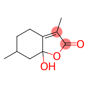 2(4H)-Benzofuranone, 5,6,7,7a-tetrahydro-7a-hydroxy-3,6-dimethyl- (8CI,9CI)