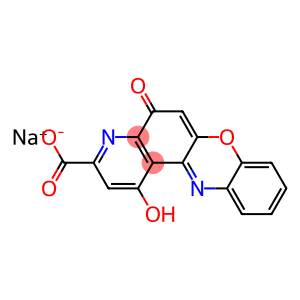sodium 1,5-dioxo-1,5-dihydro-4H-pyrido[3,2-a]phenoxazine-3-carboxylate