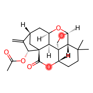 (10bS)-1,2,3,3aβ,6,7,8,9,10,10aα,13,13aβ-Dodecahydro-6α-acetoxy-1,1-dimethyl-7-methylene-5H-10β,13β-epoxy-5aβ,8β-methanocyclohepta[c]furo[3,4-e][1]benzopyran-5-one