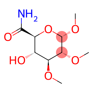 alpha-D-Glucopyranosiduronamide, methyl 2,3-di-O-methyl-