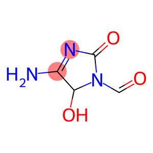 1H-Imidazole-1-carboxaldehyde, 4-amino-2,5-dihydro-5-hydroxy-2-oxo-